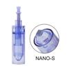 Agulha de microagulha azul A6 A1 transfronteiriça, instrumento elétrico nano-importado, mesoderme MTS, microchip, cristal 42 agulhas