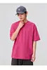 Camiseta Solona de Manga Curta Secagem Rápida Proteção Solar para Homens e Mulheres, Gola Redonda, Versátil, Manga Meia-Manga, Simples Seda de Gelo
