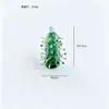 Decoraciones para árbol de Navidad hechas a mano transfronterizas de Zibo, regalos de Navidad creativos, decoraciones de escritorio, adornos de micro-paisaje