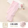 Medias finas blancas de verano para bebé anti-mosquitos, pantalones de nueve puntos ultradelgados para verano, leggings para niños