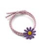 Estilo coreano margarida flor faixa de cabelo bonito corda de cabelo atado menina cabelo fresco corda personalidade cocar elástico atacado