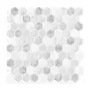 Pegatinas de Pared Autoadhesivas Estéreo 3D Pegamento Autoadhesivo Pegatinas de Pared Decoración de Pared de Dormitorio Pegatinas de Pared de Imitación de Azulejo Impermeables y a Prueba de Aceite