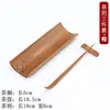 Estilo Chino Bambú Tallado Té Vintage Bambú Té Té Té Dulce Pabellón de Té Cantidad Juego de Té Ceremonia del Té Kung Fu Juego de Tres Piezas