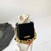 Bolsa de corrente popular, moda feminina, nova bolsa de balde, nicho de verão 2023, bolsa de ombro simples, bolsa casual para deslocamento