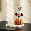 Enfeite de Aromaterapia Mickey Abóbora Sem Chama para Sala de Estar, Hall de Entrada e Mesa - Decoração Criativa e Personalizada para Casa