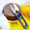Tijeras para Hilo con Mango de Plástico Tijeras de Resorte en Forma de U Tijeras para Hilo de Coser Tijeras Pequeñas para Punto de Cruz para Manualidades Corte de Hilo Doméstico