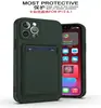 Adecuado para iPhone16promax tarjeta todo incluido 15 funda de teléfono móvil piel-sensación mate 14 paquete de tarjeta agujero fino 11 funda de teléfono móvil