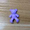Acessórios de chapéu de desenho animado explosivo faça você mesmo acessórios de acrílico urso violento cola creme materiais de decoração de concha de telefone celular