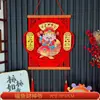 Colgante de Peces Koi Dios de la Riqueza con Cabeza Sacudidora Tendencia de Tiktok, Nuevo Modelo Eléctrico 3D para Decoración de Sala de Estar en el Festival de Primavera, Adorno de Año Nuevo