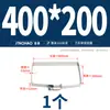Acero Inoxidable 304 Abrazadera Rectangular Cable de Puente Ingeniería Fotovoltaica Canaleta para Cables Abrazadera de Tubo Abrazadera para Manguera Tubo Cuadrado Hebilla Fija
