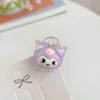 Clip de agarre de Sanrio, lindo perro Gui Kulomi, chica, corazón, estudiante, Ins, dibujos animados, dulce agarre para el cabello, horquilla, accesorios para el cabello