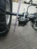 Acessórios DIY para ATV Garfo Traseiro Modificação de Motocicleta Eixo Traseiro de Triciclo Montagem de Suspensão com Pneu de 8 Polegadas Freio