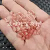Contas de cristal imitação de morango, contas soltas, contas de cristal mel de inverno, contas irregulares rosa, contas para acessórios de joias DIY estrela de cinco pontas