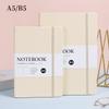 Caderno A5 em Estoque para Alunos do Ensino Fundamental e Médio, Diário com Elástico, Bloco de Notas para Escritório com Páginas de Papel Daolin