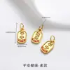 Acessórios de Liga Esmaltada para o Festival do Barco-Dragão Acessórios de Joias Artesanais DIY Acessórios para Pulseiras Contas Espaçadoras de Paz e Alegria Venda por Atacado