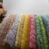 Terciopelo al Vapor de Cachemira de Trigo Terciopelo Granulado Imitación Oveja Lana de Cordero Imitación Ropa Exterior de Moda Otoño e Invierno Tela de Hurón Juguete