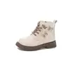 Botas Curtas Femininas Estilo Britânico Vintage Borboleta Martin Boots 2026 Primavera/Verão Novas Botas de Salto Único Lolita Botas Curtas da Moda