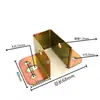 Bisagra de Cama Jc Soporte de Cama en Forma de U Viga de Cama de Madera Maciza Soporte Gancho para Cama Accesorios Soporte de Fijación para Tablero de Cama Ferretería