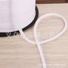Bolsa de embalaje con patrón tejido de cinta de PP con borde redondo blanco, cinta portátil para zapatos y sombreros, accesorios de ropa, suministro directo de fábrica.