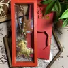 Llavero de Oro Puro 999 para Año Nuevo para Riqueza Instantánea, Caja de Regalo, Cadena para Teléfono, Colgante para Bolso, Venta al por Mayor