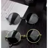 Nuevas Gafas de Sol Redondas Polarizadas Retro para Padrinos de Boda para Hombres 2025, Montura Redonda de Moda Gafas de Sol de Príncipe
