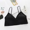 Ventas Directas de Fábrica Oso Japonés Hermosa Espalda Tirantes Cruzados Top con Tubo de Pecho Estilo Chaleco para Niña Sujetador sin Aros Ropa Interior para Mujeres
