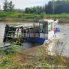 Barco cortacésped automático pequeño de Hebei en stock Barco de salvamento de jacinto de agua de Henan Barco de limpieza y limpieza de loto de agua