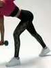 Amazon Wish Leggings de Cuero con Encaje Hueco de Nuevo Estilo Europeo y Americano para Mujer