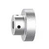 Rueda de mano pequeña moleteada de aluminio Manija de rueda de mano para máquina herramienta Manija Redonda Válvula Manija Giratoria Manivela Superior Perilla de Tornillo Superior Plato Giratorio