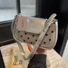 Bolso de Axila para Mujer Primavera/Verano 2026 Nueva Moda Diseño de Nicho Bolso de Hombro Único Cruzado Tacto de Alta Gama Bolso Cuadrado Pequeño para Mujer