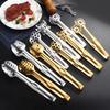 Pinza para alimentos de acero inoxidable 304, pinza para barbacoa coreana, pinza para alimentos de cocina, pinza para bistec, pinza para pan, pinza para hielo