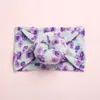 Europeu e Americano Venda Quente Criativo Estilo Boêmio Impresso Donut Baby Hair Band Super Soft Nylon Acessórios para o Cabelo das Crianças