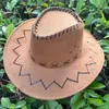 Chapéu masculino protetor solar chapéu guarda-sol verão nova moda chapéu legal meia-idade e idosos chapéu de palha chapéu pescador atacado