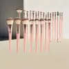 Comercio Electrónico Transfronterizo Más Vendido Set de Brochas de Maquillaje Rosa 20 Piezas/25 Piezas Brocha para Base de Maquillaje Herramientas de Maquillaje para Bloggers de Belleza Brochas