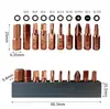 Juego de puntas cortas para destornilladores eléctricos, Torx, hexagonal, Phillips, plano, accesorios para taladro, puntas intercambiables S2