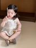 Ropa de Bebé Verano Estilo Delgado Versión Coreana Ropa Infantil Mameluco de Bebé de Verano 2026 Modelo Nuevo Mono de una Pieza para Niñas