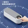 Limpiador Ultrasónico Transfronterizo Limpiador Doméstico de Gafas Limpieza de Joyería Reloj Brackets Manchas Caja de Limpieza por Vibración