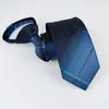 Corbata de Hombre Atada a Mano de 6 cm Corbata con Cremallera sin Nudo de 8 cm Negocios Formal de Gama Alta Fácil de Tirar Shaoxing Shengzhou