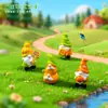 Boneco Gnomo Abóbora de Ação de Graças de Novo Produto Transfronteiriço Figura Fofa Decoração DIY Acessório de Pendurar Micro Paisagem Pequeno Ornamento