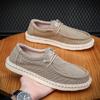 Zapatos de Tela Old Beijing para Hombre Transpirables Slip-On Exportación Zapatos de Hombre 2023 Primavera y Verano Nuevos Zapatos Casuales de Lona Retro