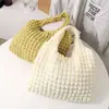 Bolsa Nube para Mujer Estilo Coreano Alto Valor Sensación de Lujo 2023 Nueva Pura Portátil de Hombro Cruzada Plegada Debajo del Brazo