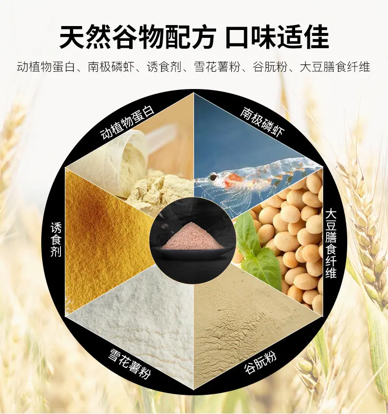liuzhiqiang天下草鳊纯麦诱野钓饵草鱼鳊鱼钓具40包