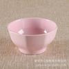 Cuenco de arroz de porcelana de imitación para el hogar, cuenco de plástico de grado alimenticio A5, cuenco octogonal, cuenco para niños, cuenco para sopa, cuenco moderno y sencillo de melamina para ensalada