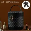 Nuevo Bolso Cubo Maillard Grande Estuche Cosmético Tridimensional Impermeable Bolsa de Maquillaje Bolso Multifuncional de Gran Capacidad para Mujer