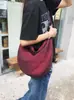 Bolsa de Ombro Transversal Esportiva de Nylon Resistente à Água Grande Capacidade Estilo Preguiçoso Tendência 2026