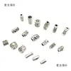 Xizang Plata Estilo Retro Barril Recto Cuentas DIY Accesorios para Joyería Hecha a Mano Pulsera Collar Cuentas de Agujero Grande Accesorios Metabo
