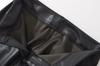 Pantalones de trabajo de cuero PU negro para mujer 2023 otoño e invierno estilo chica hot tiro bajo bolsillo sueltos rectos pierna ancha casual