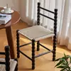 Cadeira de Jantar Italiana Preta Cadeira de Maquiagem Pantone Cadeira de Luxo Leve Banqueta de Maquiagem Cadeira de Mesa de Jantar de Designer
