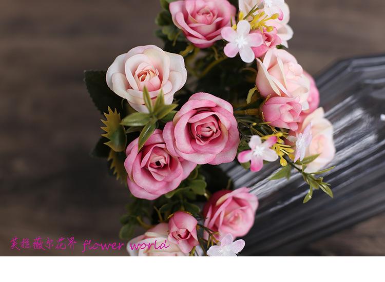 仿真婚礼现场绢花