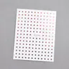 Pegatinas para Uñas Estrella de Cinco Puntas Corazón Pegatinas Mini Estrella Corazón Corazón Melocotón Calcomanías 3D para Uñas con Adhesivo Trasero Decoración